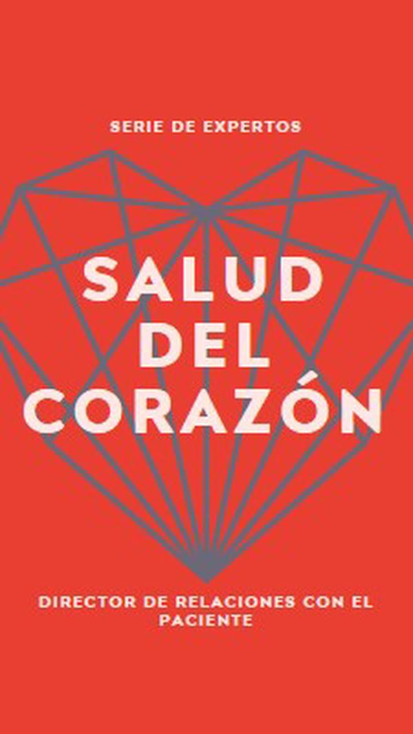 Tu salud cardíaca red modern-bold