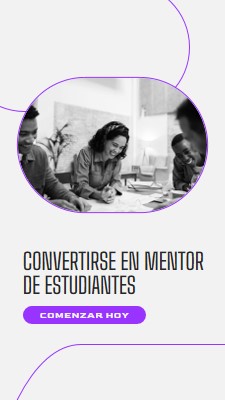 Convertirse en mentor de estudiantes gray modern,clean,line,monochromatic,minimal,photo