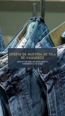 Tela de vaqueros de moda blue modern-simple