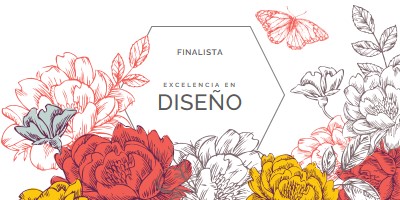 Excelencia en el diseño white vintage-botanical