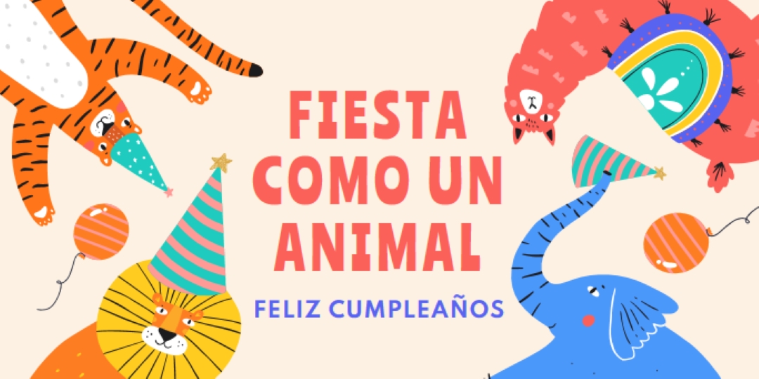 Animal de fiesta yellow whimsical-color-block