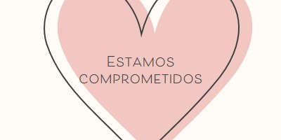 Todo corazón pink modern-simple