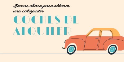 Oferta de coches de alquiler orange whimsical-color-block