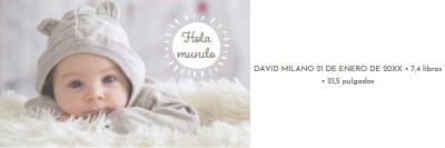 Hola mundo gray modern-simple