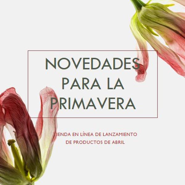 Novedades de primavera green modern-simple