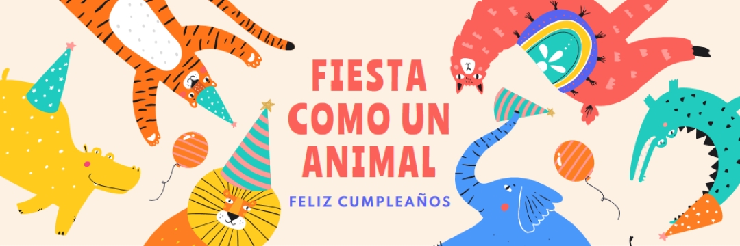Animal de fiesta yellow whimsical-color-block