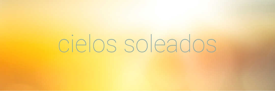Cielos soleados yellow modern-simple