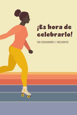 Sigue funcionando orange vintage-retro