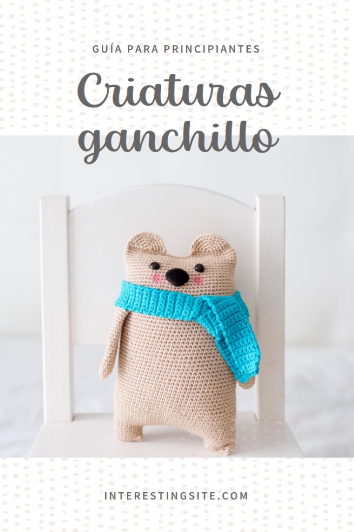 Guía de ganchillo para principiantes white organic-simple