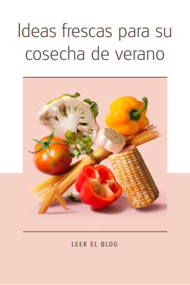 Cosecha de verano pink modern-simple