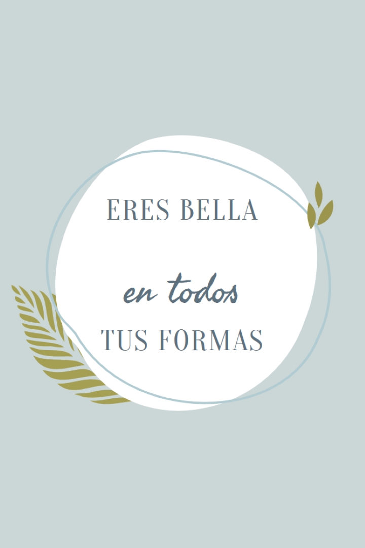 Hermoso en todas tus formas blue organic-simple