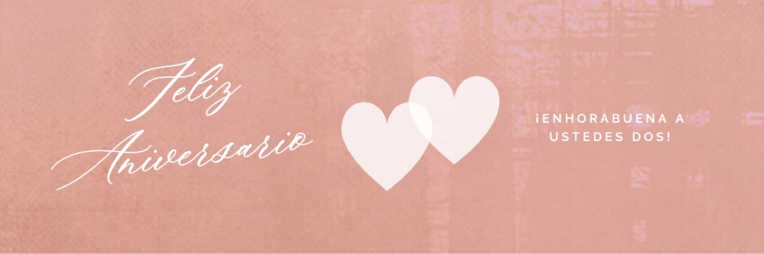 Corazón a corazón pink modern-simple