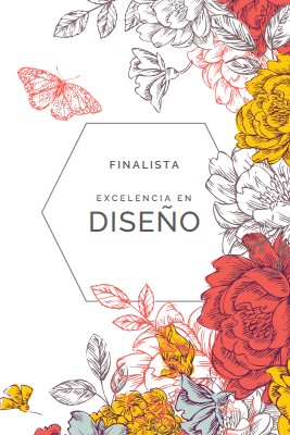 Excelencia en el diseño white vintage-botanical