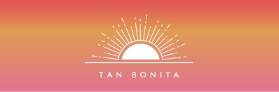 Tan bonita como una puesta de sol red organic-boho