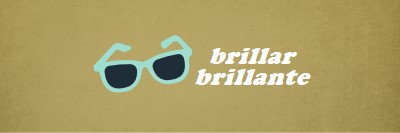 Brilla el sol brillante green vintage-retro