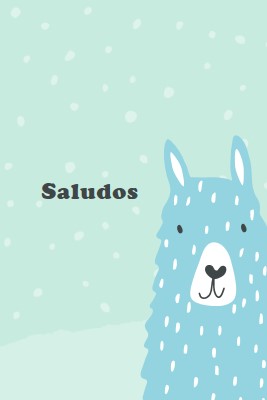 Saludos green whimsical-color-block