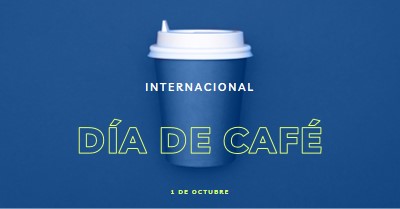 Cultura cafe blue modern-bold