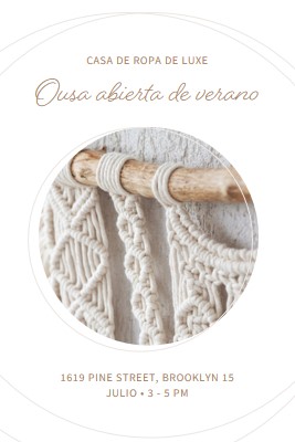 Manual de puntada white modern-simple