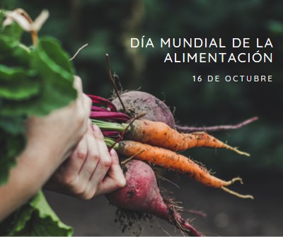 Celebración del Día Mundial de la Alimentación green modern-simple