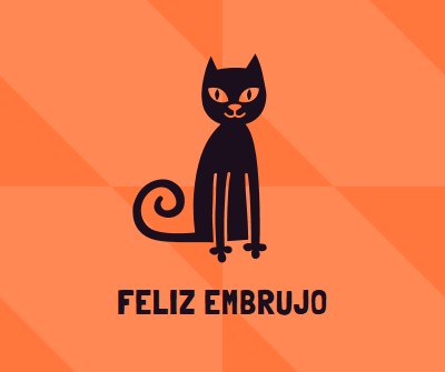 Feliz embrujo orange whimsical-color-block