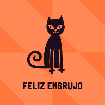 Feliz embrujo orange whimsical-color-block