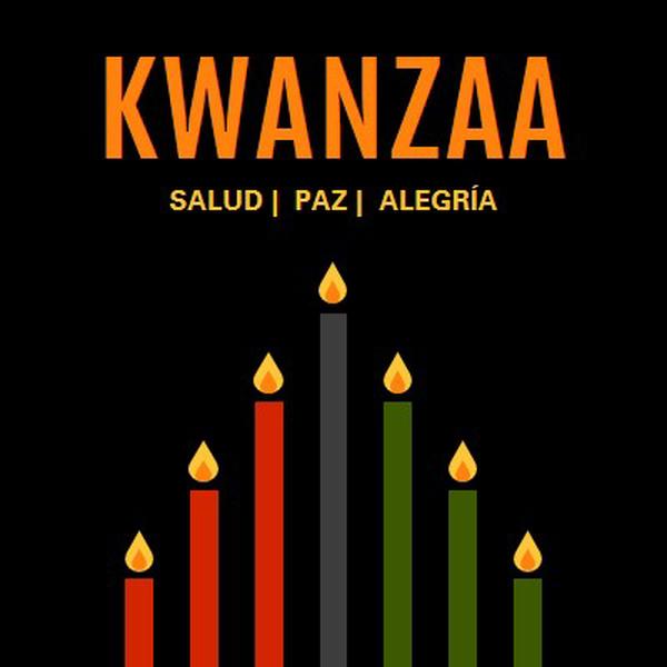 Un deseo kwanzaa black modern-color-block