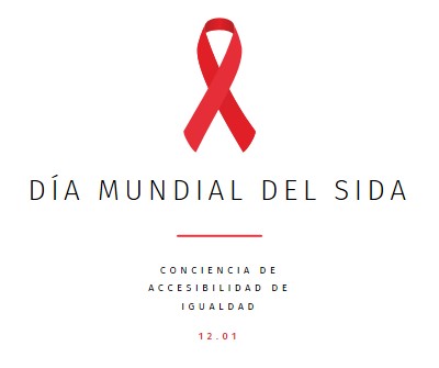 Aumentar la concienciación sobre el SIDA white modern-simple