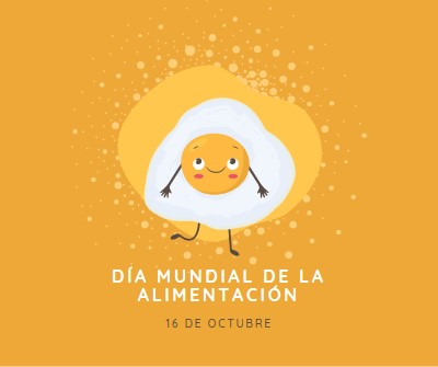 Día Mundial de la Alimentación orange organic-simple