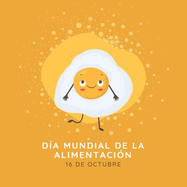 Día Mundial de la Alimentación orange organic-simple