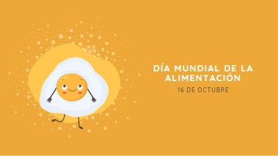 Día Mundial de la Alimentación orange organic-simple