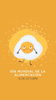 Día Mundial de la Alimentación orange organic-simple