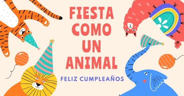 Animal de fiesta yellow whimsical-color-block