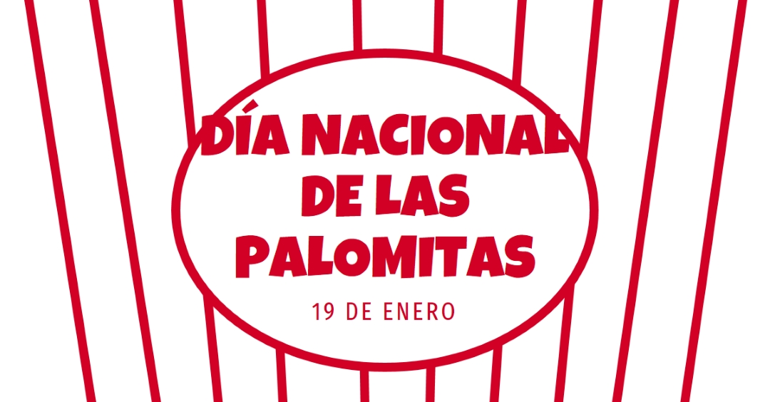 Día Nacional de las Palomitas white whimsical-line