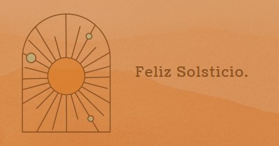 Bueno para el solsticio orange organic-boho