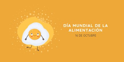 Día Mundial de la Alimentación orange organic-simple