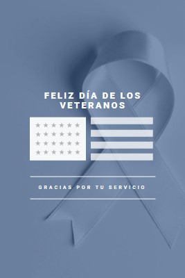 Honrar a los veteranos estadounidenses gray modern-simple