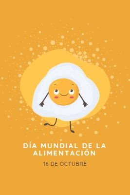 Día Mundial de la Alimentación orange organic-simple