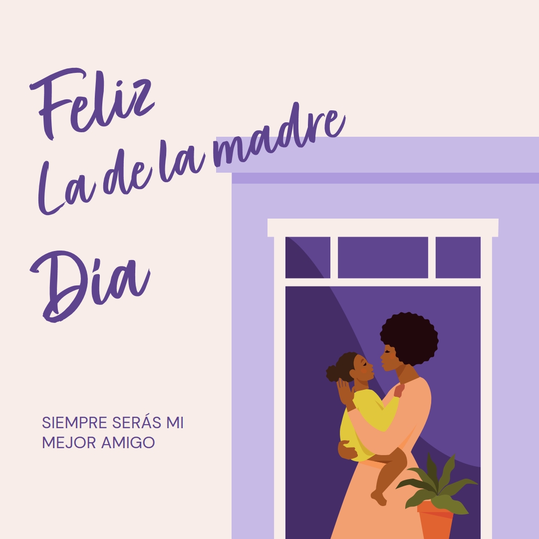 Mi madre, mi mejor amiga gray modern,clean,illustrative,cursive,graphical,offset