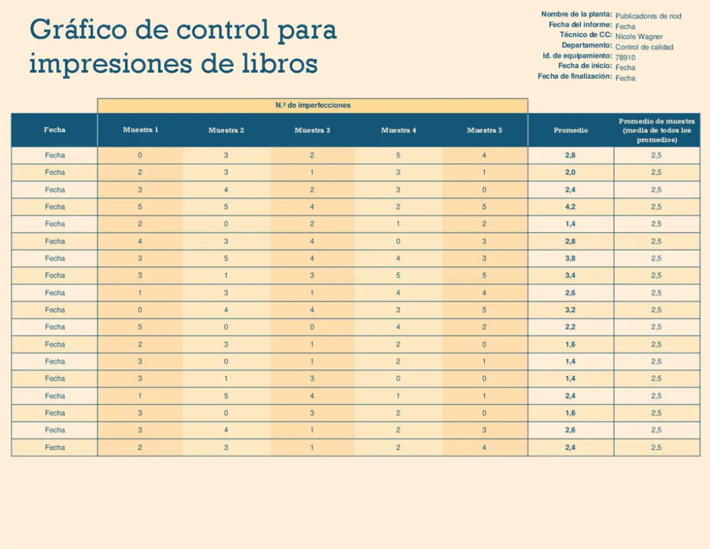 Gráfico de ejecución yellow modern simple