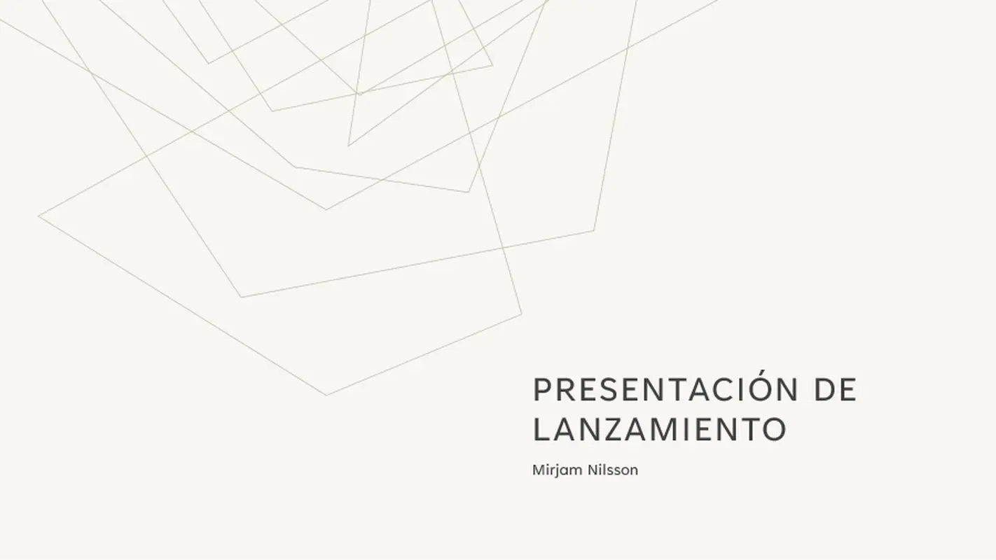 Presentación de ventas minimalista tenue modern-simple