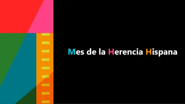 Presentación del Mes del la Herencia Hispana modern-simple
