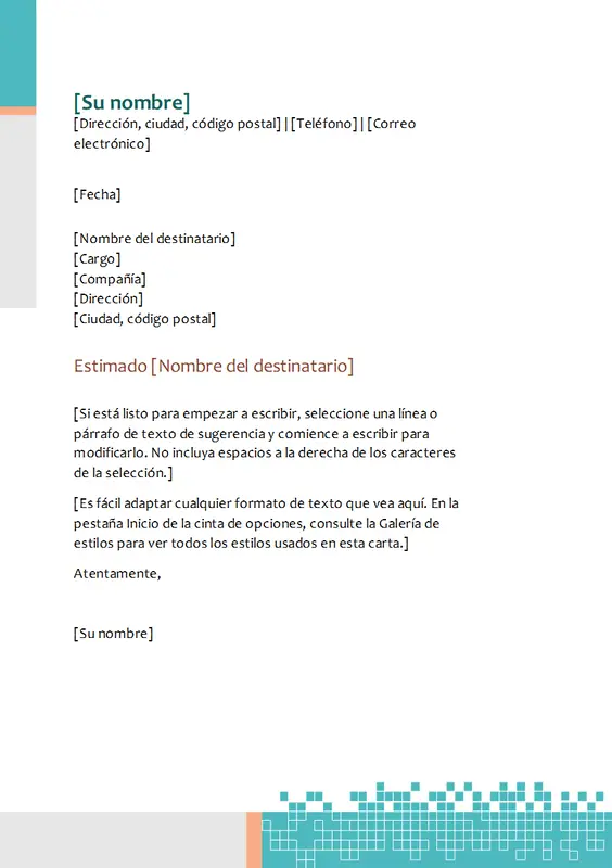 Membrete de fax técnico minimalista modern-simple