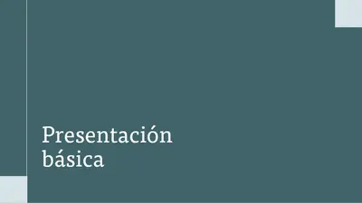 Presentación de conferencia moderna modern-simple