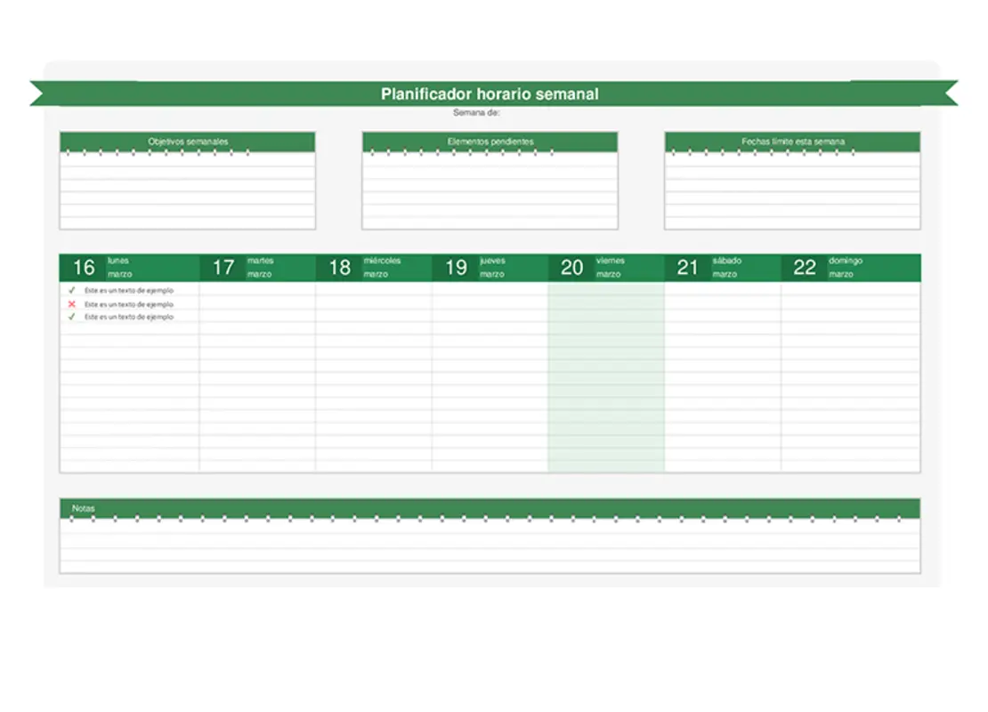 plantilla de gestión de tareas excel