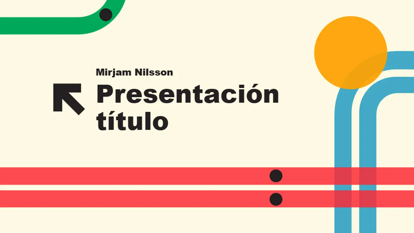 Diseño Metropolitano modern geometric