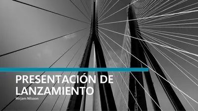 Presentación promocional para el sector financiero modern-simple