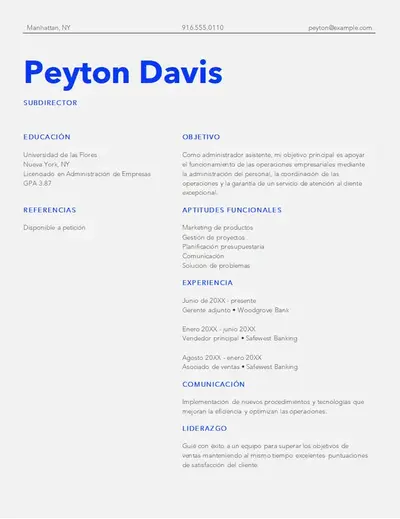 Resumen moderno básico modern simple