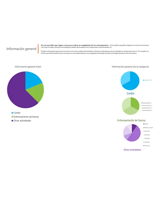 Seguimiento de forma física modern simple