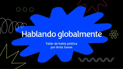 Presentación de arte de garabatos