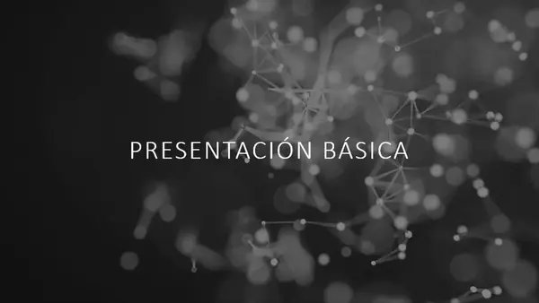 Presentación técnica modern-simple